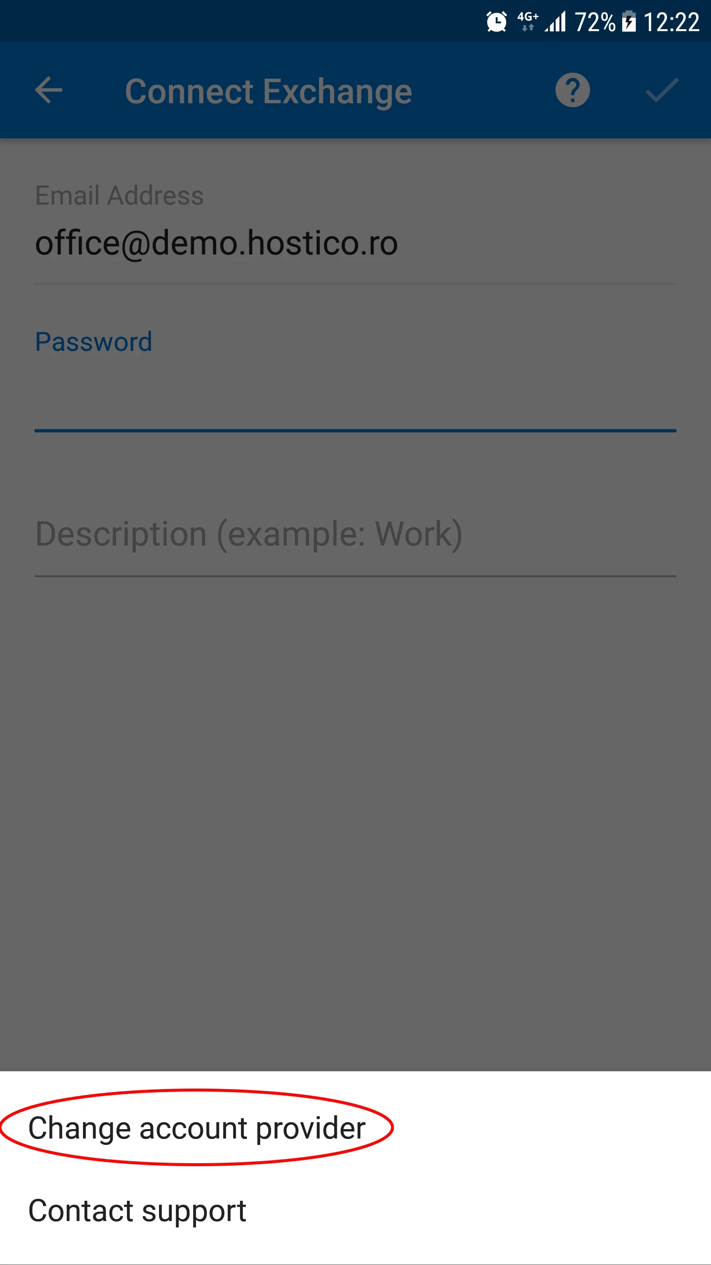 Kontoanbieter ändern