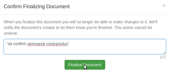 Hostico Vertragsabschluss