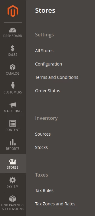 Configurare Magento