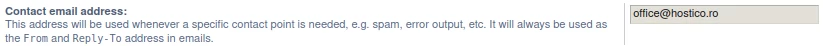 adresa mail contact